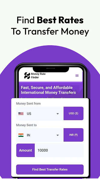 MoneyRateFinder preview